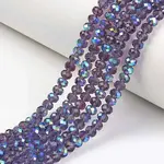 Electroplate Glass Beads Strands