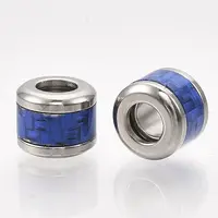 304 Stainless Steel European Beads