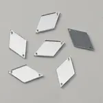 Rhombus Acrylic Mirror Sew on Rhinestone