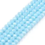 Electroplate Glass Beads Strands