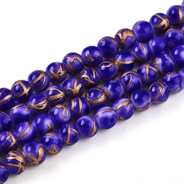 Baking Painted Glass Beads