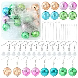 DIY Disco Ball Dangle Earring Making Kit