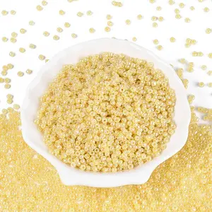 8/0 Ceylon Round Glass Seed Beads