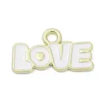 Valentine's Day Alloy Enamel Pandants