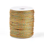 100M Segment Dyed Round Nylon & PET & Polyester Metallic Braided Cord