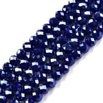 Electroplate Glass Beads Strands