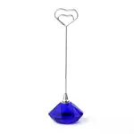 Diamond Shape Glass Name Card Holder