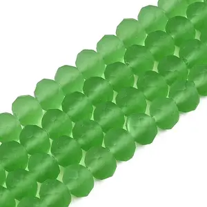 Transparent Glass Beads Strands