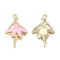 Light Gold Plated Alloy Pendants