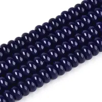 Baking Paint Glass Beads Strands