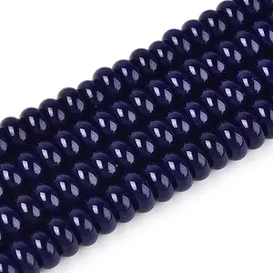 Baking Paint Glass Beads Strands