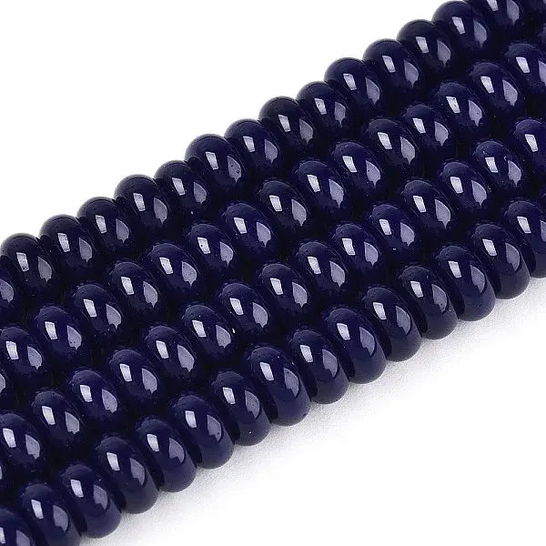 Baking Paint Glass Beads Strands