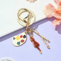 Alloy Enamel Keychain