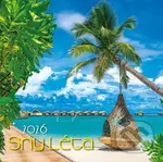 Nástěnný kalendář Sny léta 2026 (české kalendárium a česká jména)