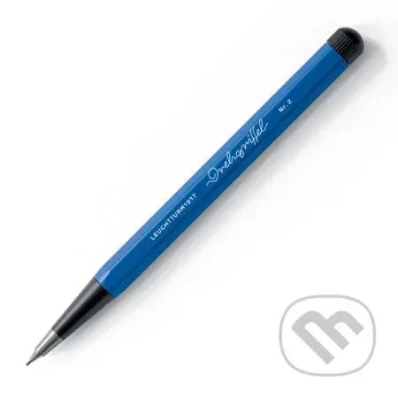 Drehgriffel Nr. 2 Royal Blue/Black Bauhaus Edition Mechanical pencil