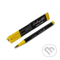 Drehgriffel Nr. 1 Black/Lemon Bauhaus Edition Ballpoint pen (Royal Blue ink)