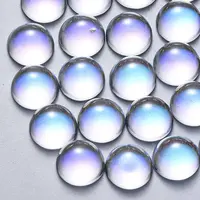 Transparent Glass Cabochons