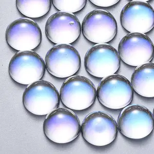 Transparent Glass Cabochons