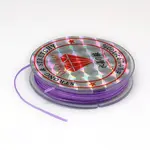 Flat Elastic Crystal String