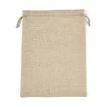 Burlap Packing Pouches Drawstring Bags