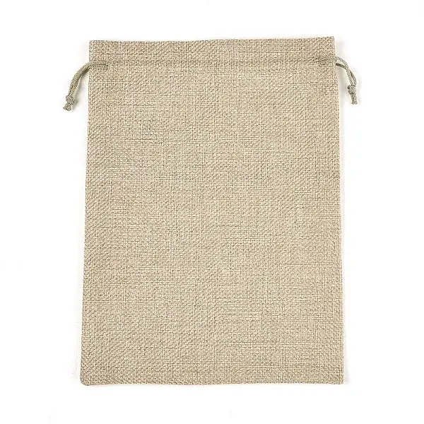 Burlap Packing Pouches Drawstring Bags