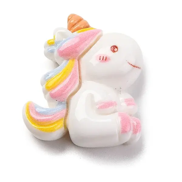 Unicorn Theme Cartoon Resin Decoden Cabochons