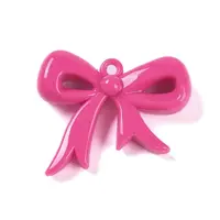 Spray Painted Opaque Acrylic Pendants