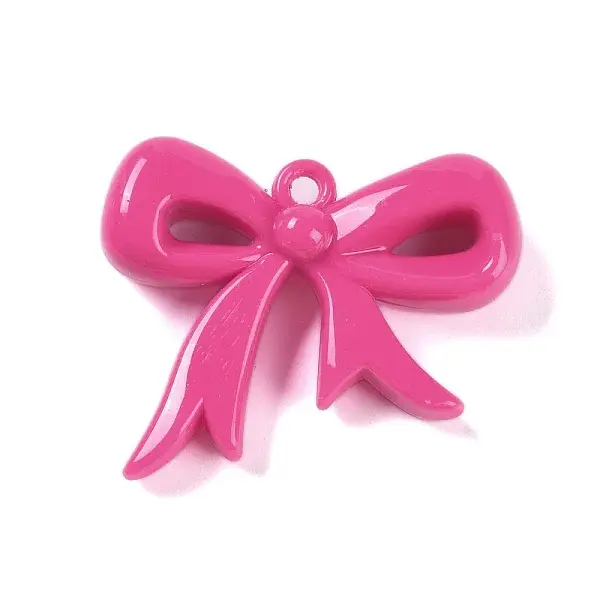 Spray Painted Opaque Acrylic Pendants