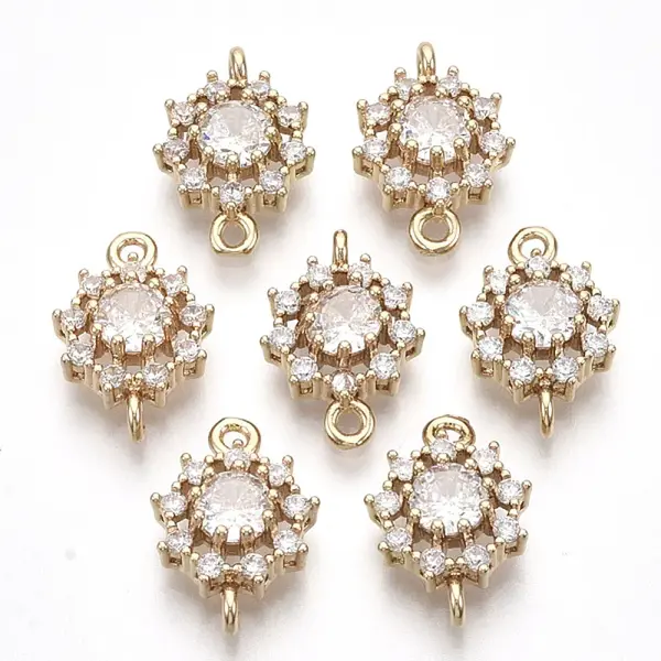 Transparent Glass Links connectors