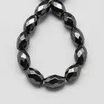 Magnetic Synthetic Hematite Beads Strands