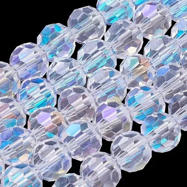 Electroplate Glass Beads Strands