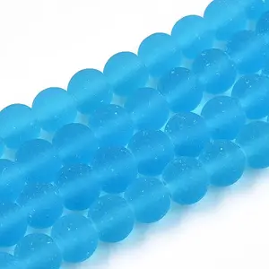 Transparent Glass Beads Strands