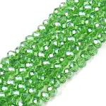 Electroplate Glass Beads Strands