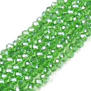 Electroplate Glass Beads Strands