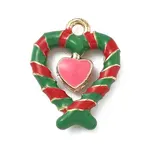 Christmas Alloy Enamel Pendants