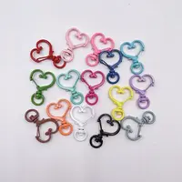 Spray Painted Zinc Alloy Swivel Clasps