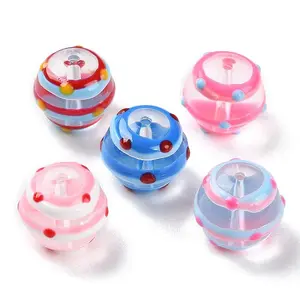 Handmade Bumpy Lampwork Beads