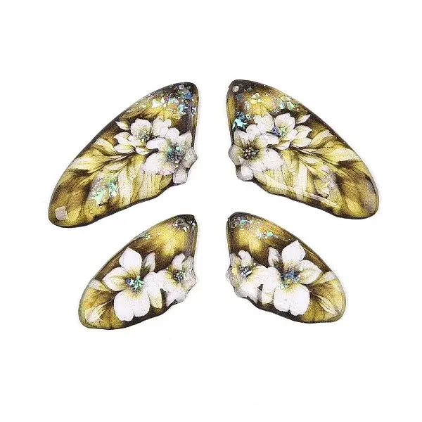 Transparent Epoxy Resin Pendants