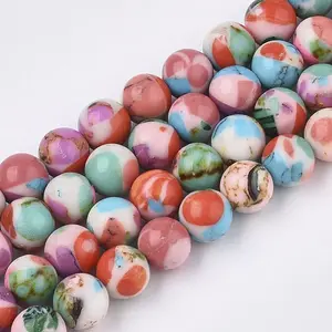 Synthetic Gemstone Beads Strands