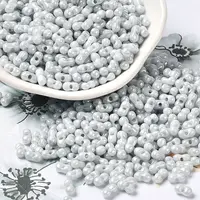 Opaque Colours Luster Glass Seed Beads