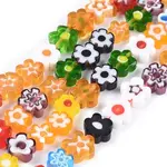 Handmade Millefiori Glass Lampwork Bead Strands