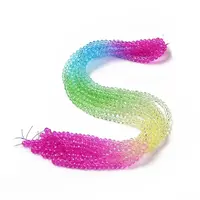 Transparent Glass Beads Strands
