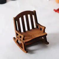 Wooden Rocking Chair Ornaments
