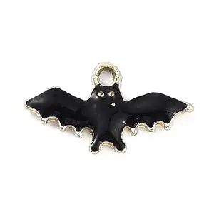 Halloween Rack Plating Brass Enamel Pendants
