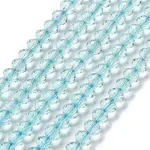 Transparent Glass Beads Strands