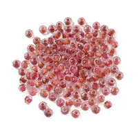130Pcs 10G Transparent Glass Seed Beads