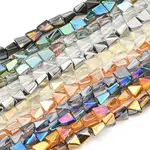 Electroplate Glass Beads Strands