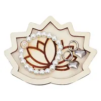 Wooden Crystal Ornament Display Tray