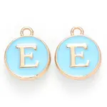 Golden Plated Alloy Enamel Charms