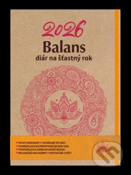 Balans diár na šťastný rok 2026 - Katarína Olejárová